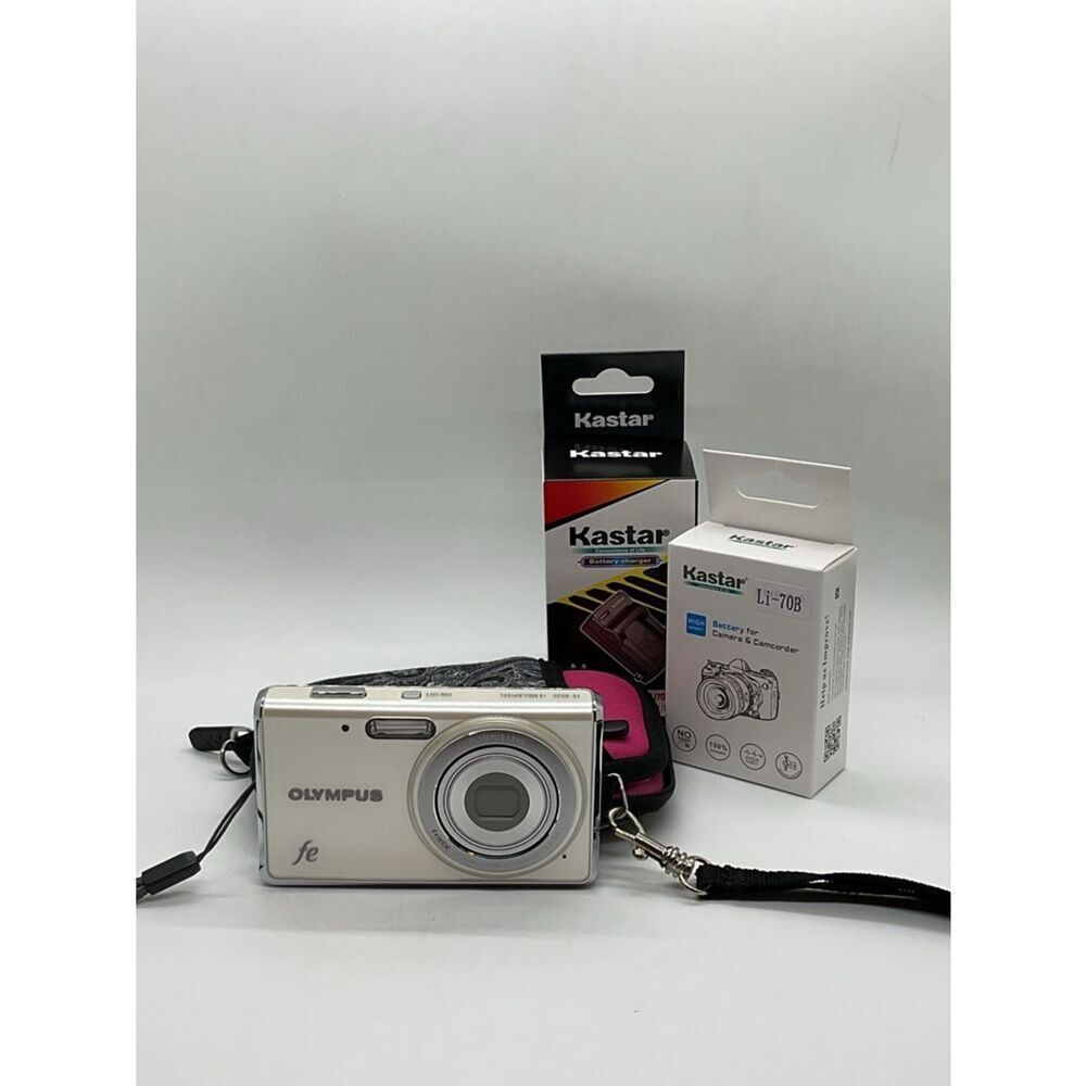 Olympus FE 14 Megapixel Compact Digital Camera with Wrist Strap